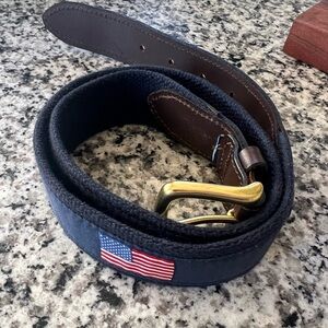American Flag Belt, Vineyard Vines